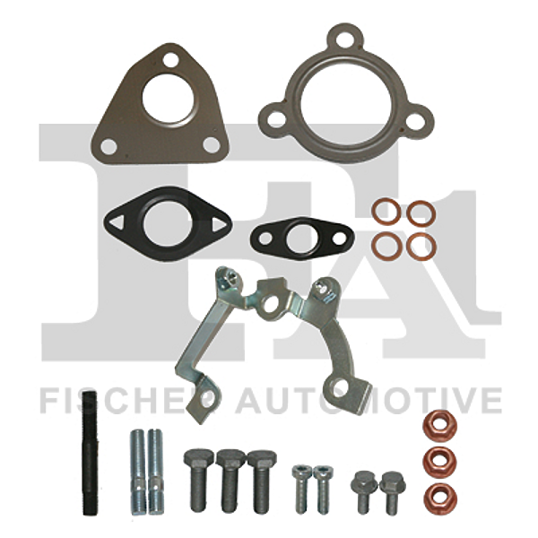 FISCHER KT330005 ремкомплект турбокомпрессора расширенный / alfa romeo: mito (955) 1.3 08-, fiat: doblo (263) 1.3