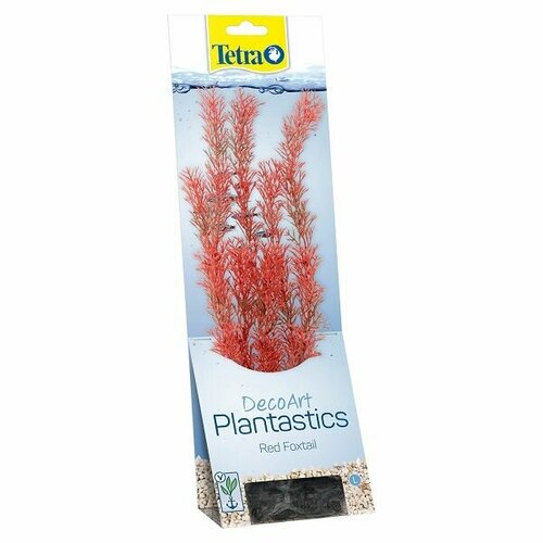 растение tetra deco art искусственное перистолистник s 15 см Растение для аквариума Red Foxtail 3 (L) 30 см. с утяжелителем
