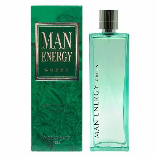 Туалетная вода Новая Заря Мужчина Энерджи - Man Energy Green new design 100 ml новая заря туалетная вода man energy green 100 мл