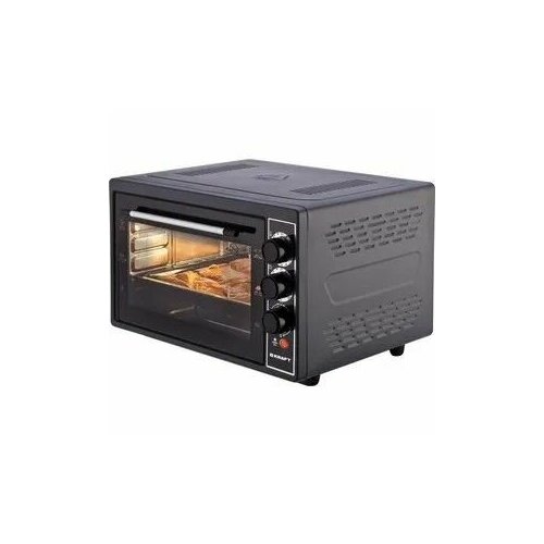 Микроволновые печи KRAFT KF-MO 3802 KBL Мини-печь, 38 л, черный kraft kf mo 3802 kbu мини печь 38 л синий