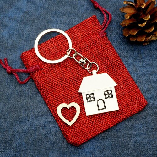 Брелок МАГИЯ ПОДАРКА, серебряный