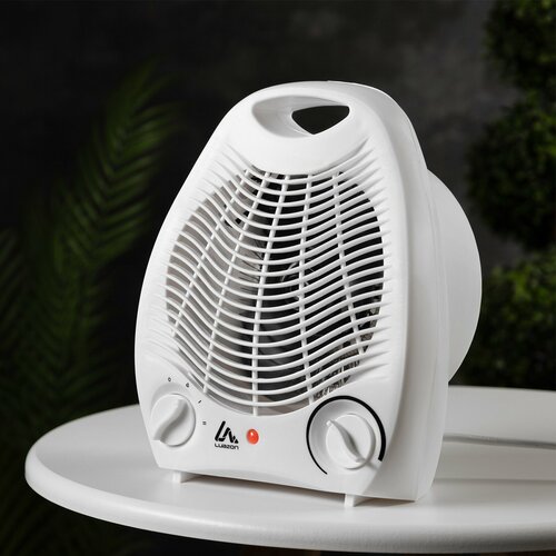 Тепловентилятор Luazon LTO-03 спиральный напольный 10002000 Вт 2 режима белый 159800₽