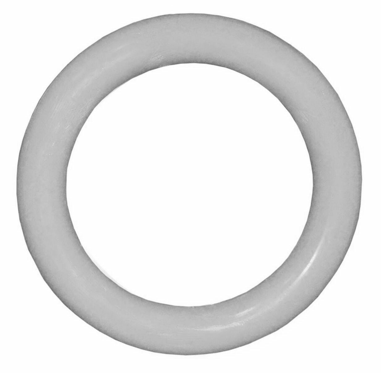 Гимнастические кольца круглые без шнура 2 шт. серый