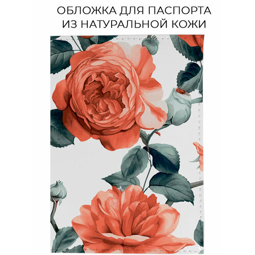 фото Обложка для паспорта bestluck, красный, зеленый