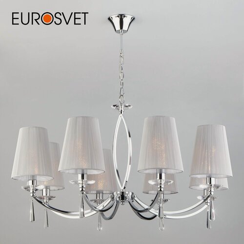Изображение товара Люстра / Подвесной светильник Eurosvet Valery 60079/8 хром IP20