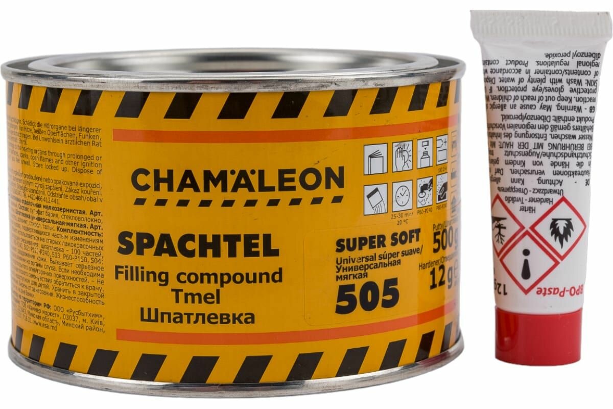 Комплект (шпатлевка, отвердитель) CHAMALEON 505