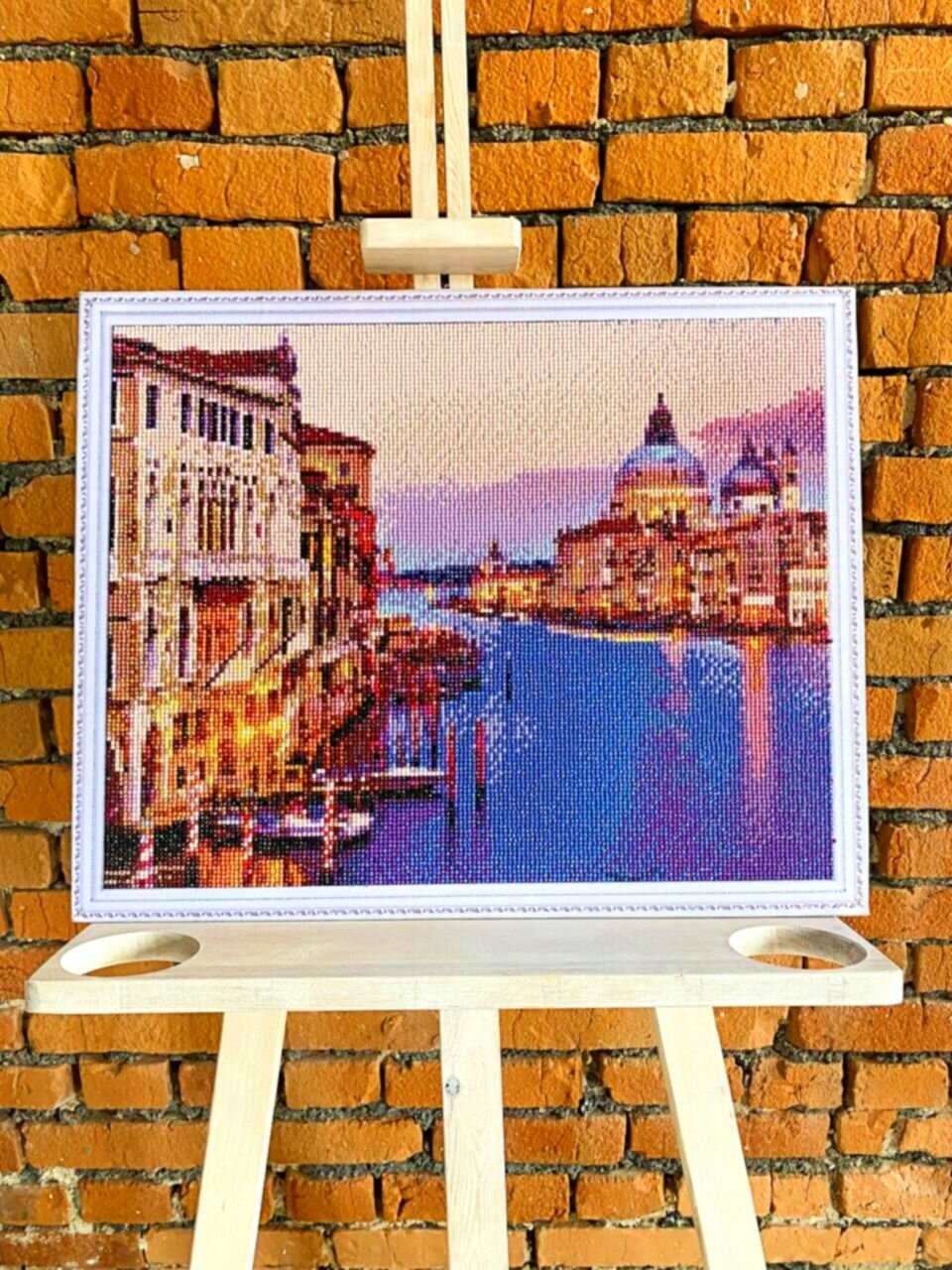 Алмазная вышивка lg284 Вид с Венецианского моста Цветной - фото №10
