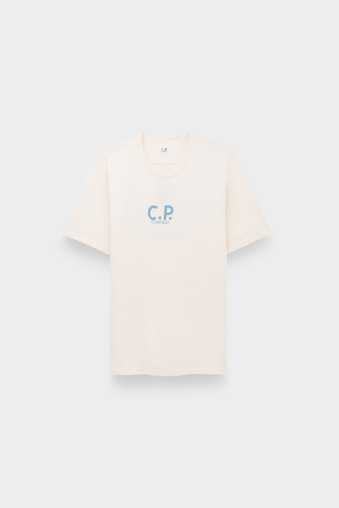 Футболка C.P. Company natural jersey t-shirt pistachio