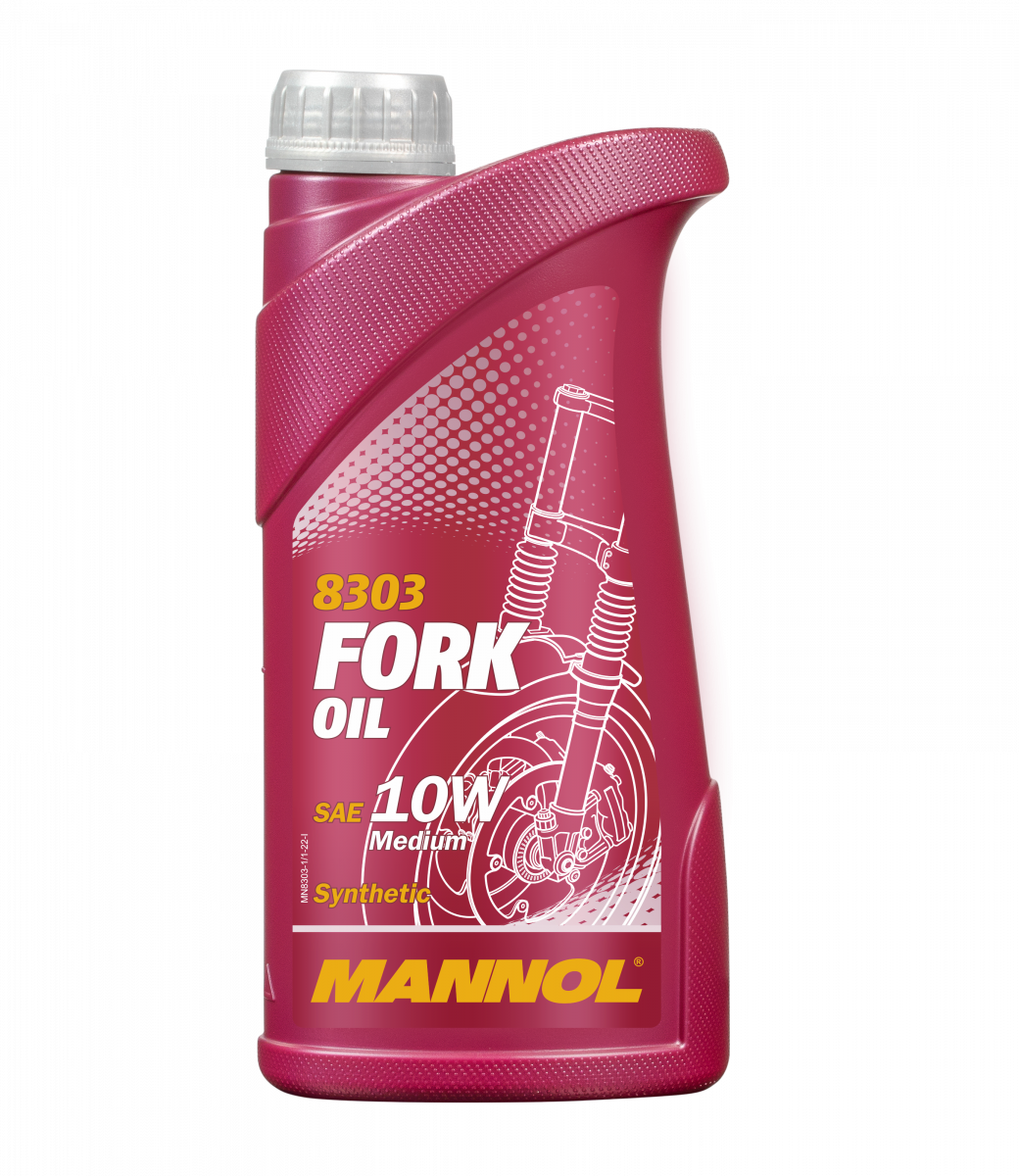 8303 Fork oil 10W 1L 83031 синтетическое масло для вилок Mannol