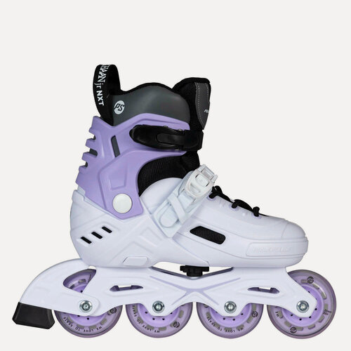 Изображение товара Роликовые коньки Powerslide Khaan Junior NXT White/Purple (EUR:35-38)