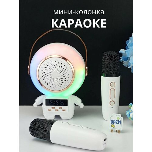 Музыкальная беспроводная bluetooth колонка караоке 145900₽