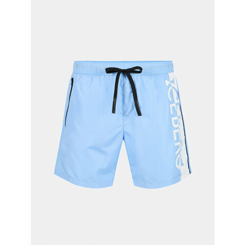 фото Плавки iceberg vertical logo medium boardshort, размер s, sky