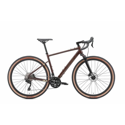 Велосипед Hagen GR20 Air 2024 кирпичный красный металлик 700C M500 143330₽