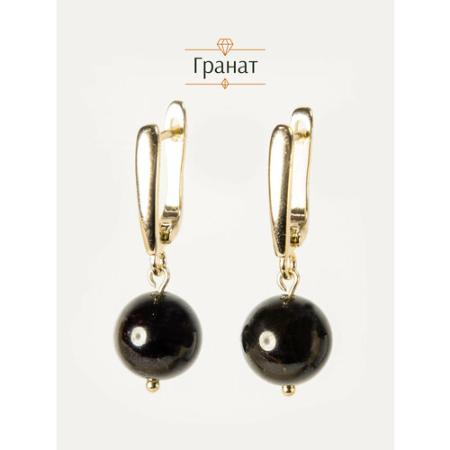 фото Серьги с подвесками bl jewelry myth, жемчуг пресноводный, коралл, гранат, чароит, аквамарин, янтарь, ларимар, лабрадорит, янтарь прессованный, перламутр, ангелит, малахит, амазонит, размер 33 мм, бордовый