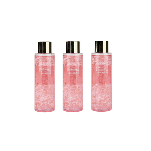 Тонер для лица HeBiQuan с экстрактами цветов, омолаживающий, 500мл 3 шт