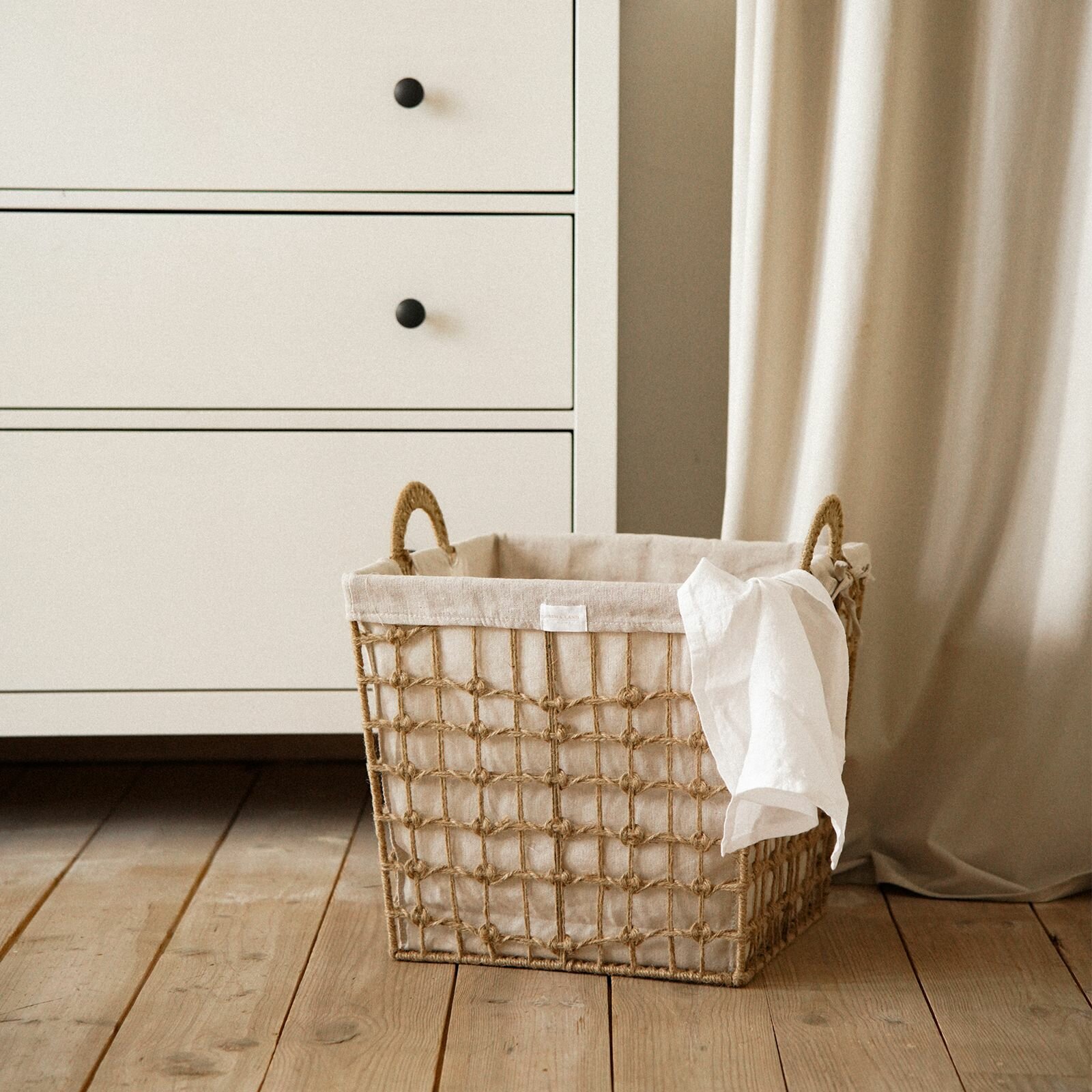 фото Корзина для хранения SL Home, размер 33х33х36 см