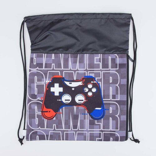 Мешок для обуви черный котофей 02708218-40 размер выс 50 см 1210₽