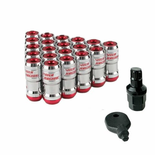 Гайки секретки Volk Racing Style резьба M12 шаг 1.5 (20шт)