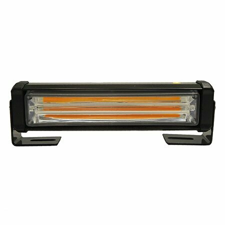 МС 12.12 желтый 12В Фонарь маяк (стробоскоп) диоды COB 7 режимов дорожная и спецтехника