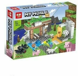 Конструктор"Заброшенная шахта" 6026 (Minecraft) 257 деталей