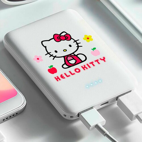 Внешний аккумулятор повербанк 5000 mAh Hello Kitty 77800₽