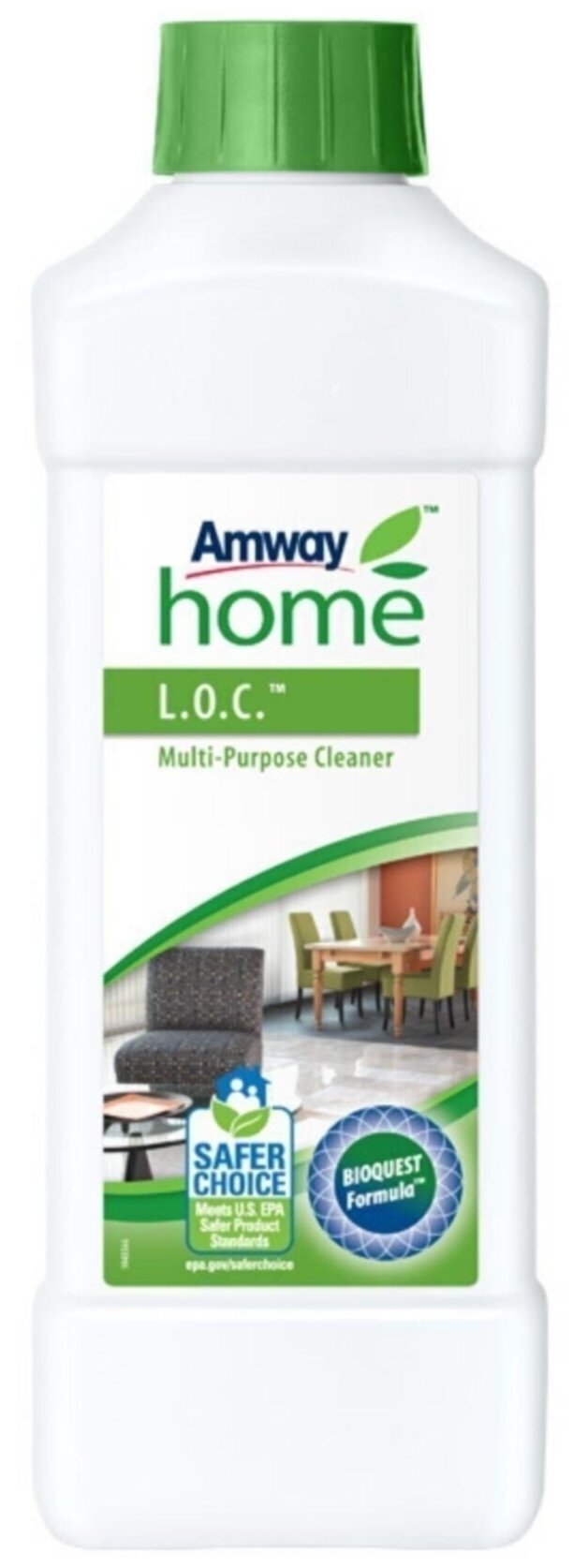 Amway L.O.C. Многофункциональное чистящее средство, 1 л, 1 кг, 1 уп, белый