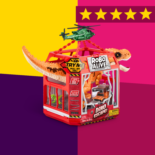 Zuru Игровой набор Дино-погоня Оранжевый 40 см зуру 4190₽