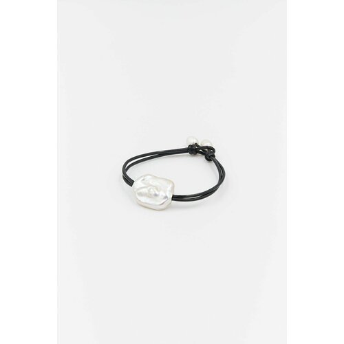 Браслет ZOTOV A & Y JEWELLERY, жемчуг культивированный, размер 17 см, белый/черный