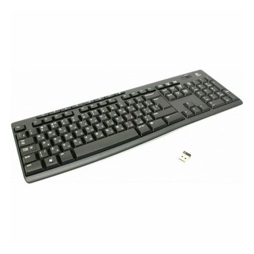 Клавиатура Logitech K270 (920-003058) черный, серый