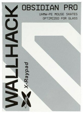 Ножки для мыши (глайды) WALLHACK x X-Raypad Obsidian PRO UHMW-PE Dot Skates, 40шт.