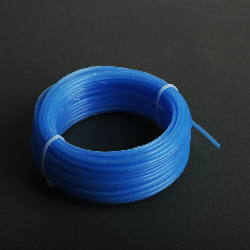 10 штук (комплект) Леска для триммера сечение "круг" d 2 мм 15м рокот — фото 1