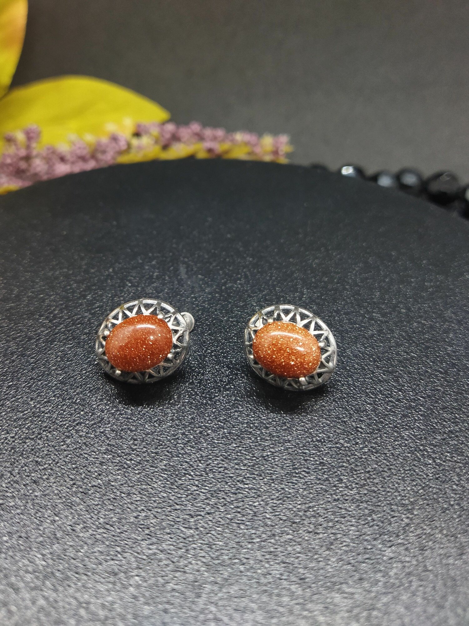 Серьги Малахит 777 