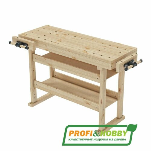 Деревянный верстак столярный Мастер