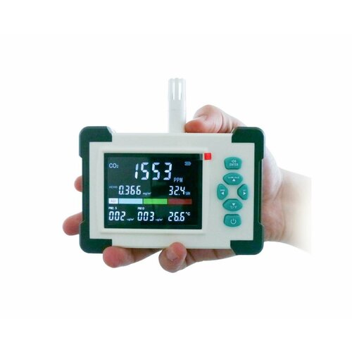 Комбинированный автономный анализатор качества воздуха умный датчик 8 в 1 HT-HZ 700RU датчик-монитор окружающей среды 13606₽