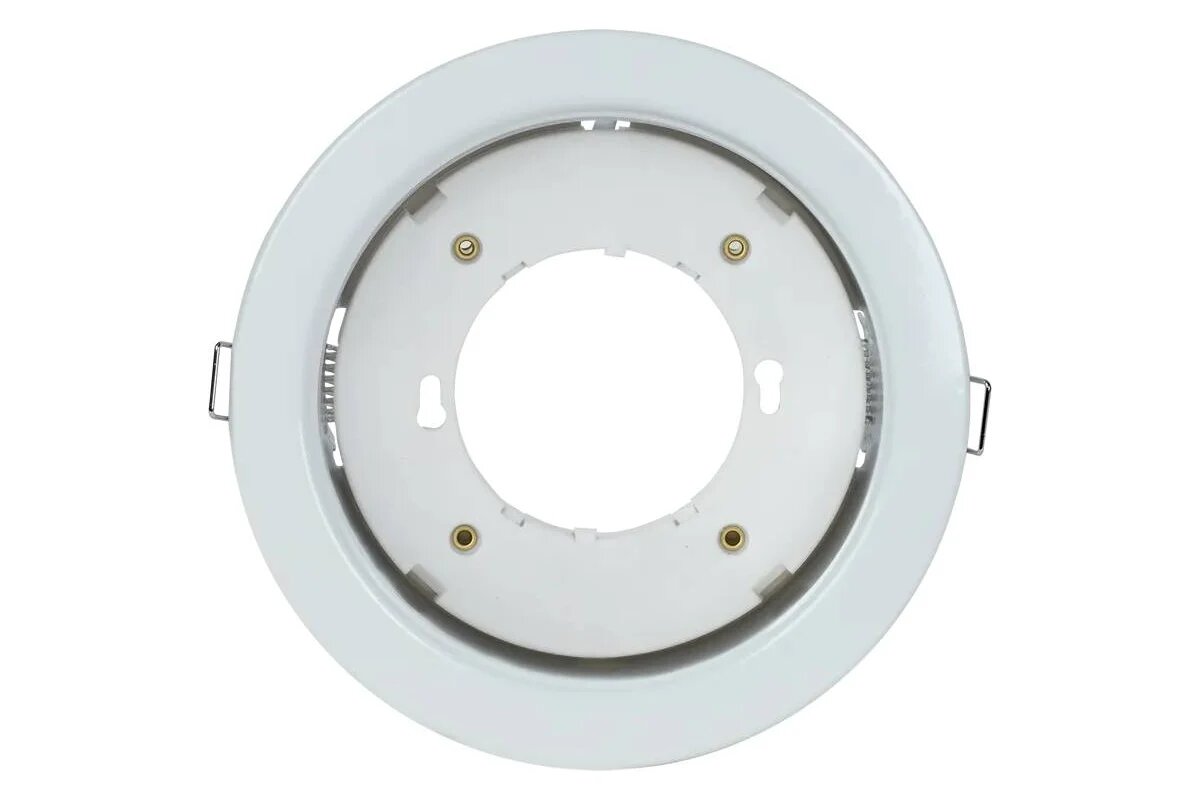 Встраиваемый светильник IEK Lighting 4115 под лампу gx70 белый LUVB0-GX70-1-K01