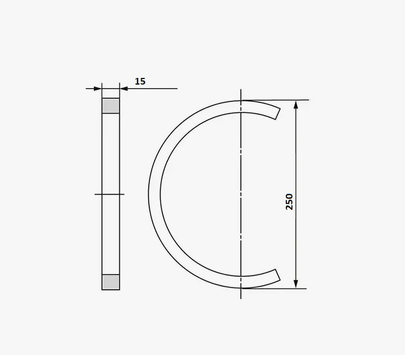 Кольцо SNL528-SR250х10 ZHLRU — фото 1