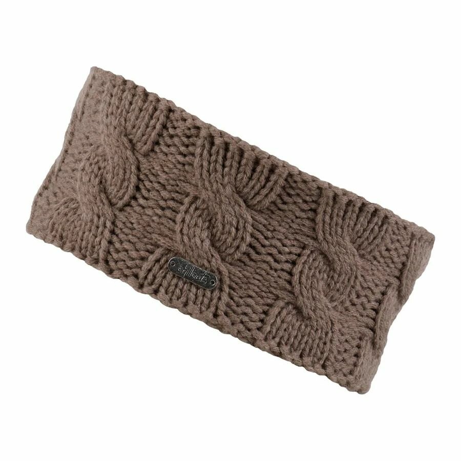 Повязка CHILLOUTS Осень-зима 2024 для мужчин и женщин, размер one size, brown