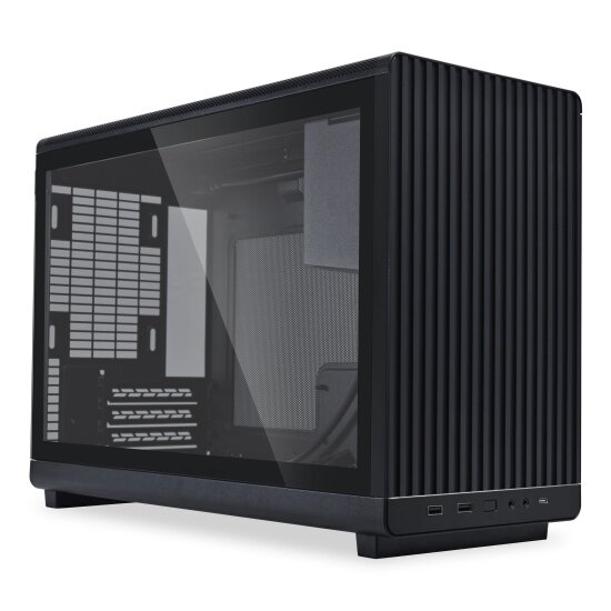 LIAN LI A3-mATX TG Black G99. A3X.10R