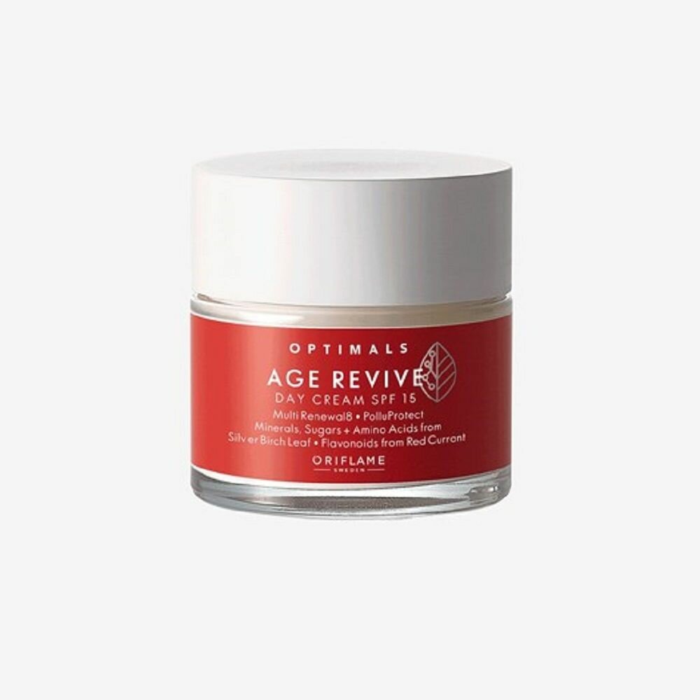 Антивозрастной дневной крем Optimals Age Revive SPF 15, 35+, 50 мл (код 42548)