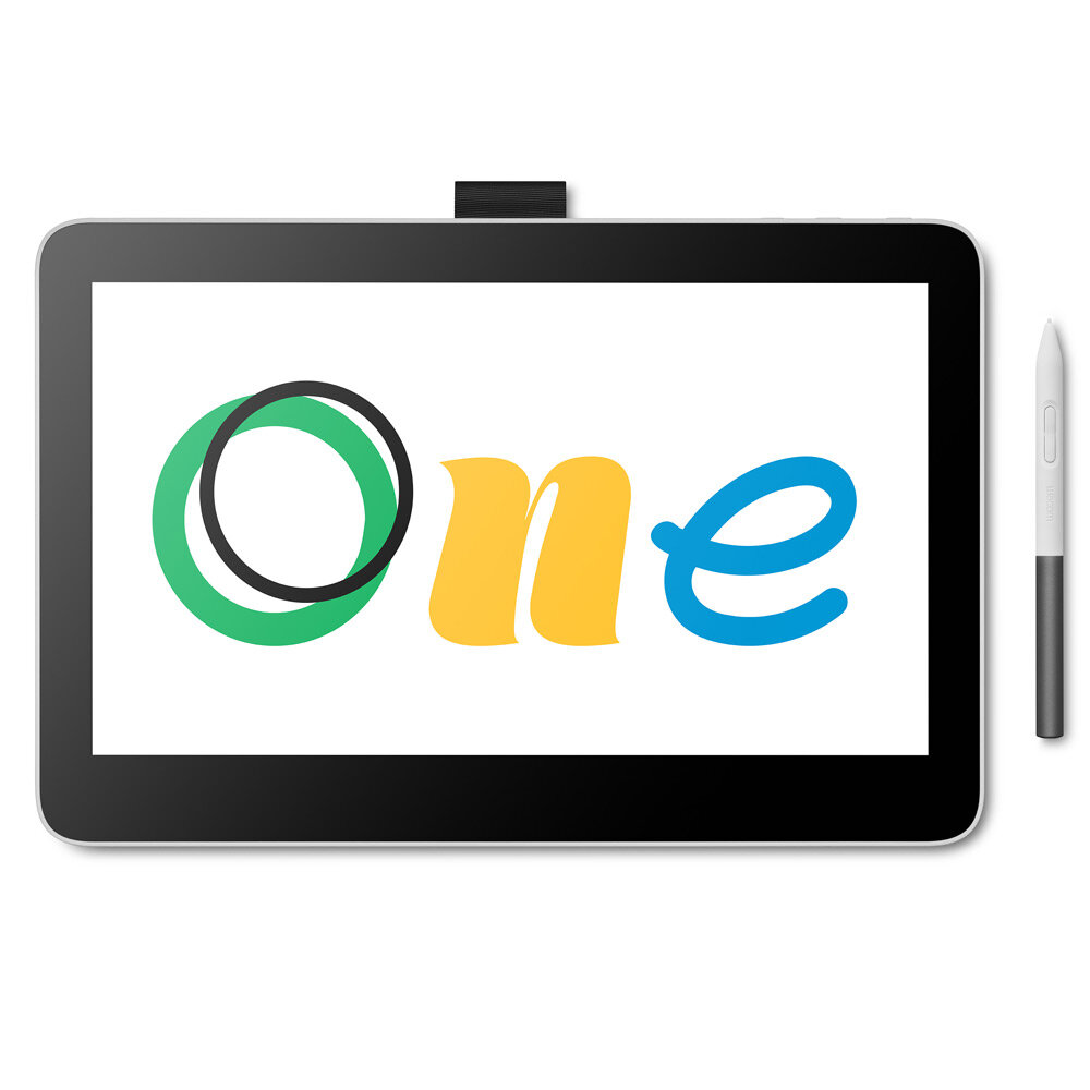 13.3" Интерактивный дисплей Wacom One 13 touch (DTH134W0B), 2540 lpi, USB Type-C, черный/белый — фото 1