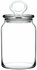 Банка круглая с крышкой «Китчен Слим»; стекло;0,86л; D=80, H=193мм; прозр.