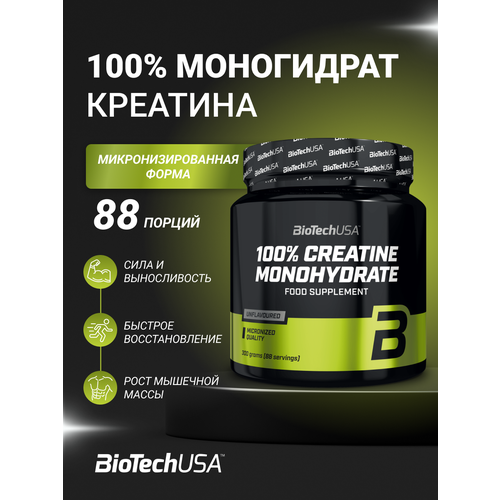 Креатин BioTechUSA Creatine Monohydrate, 300 гр.