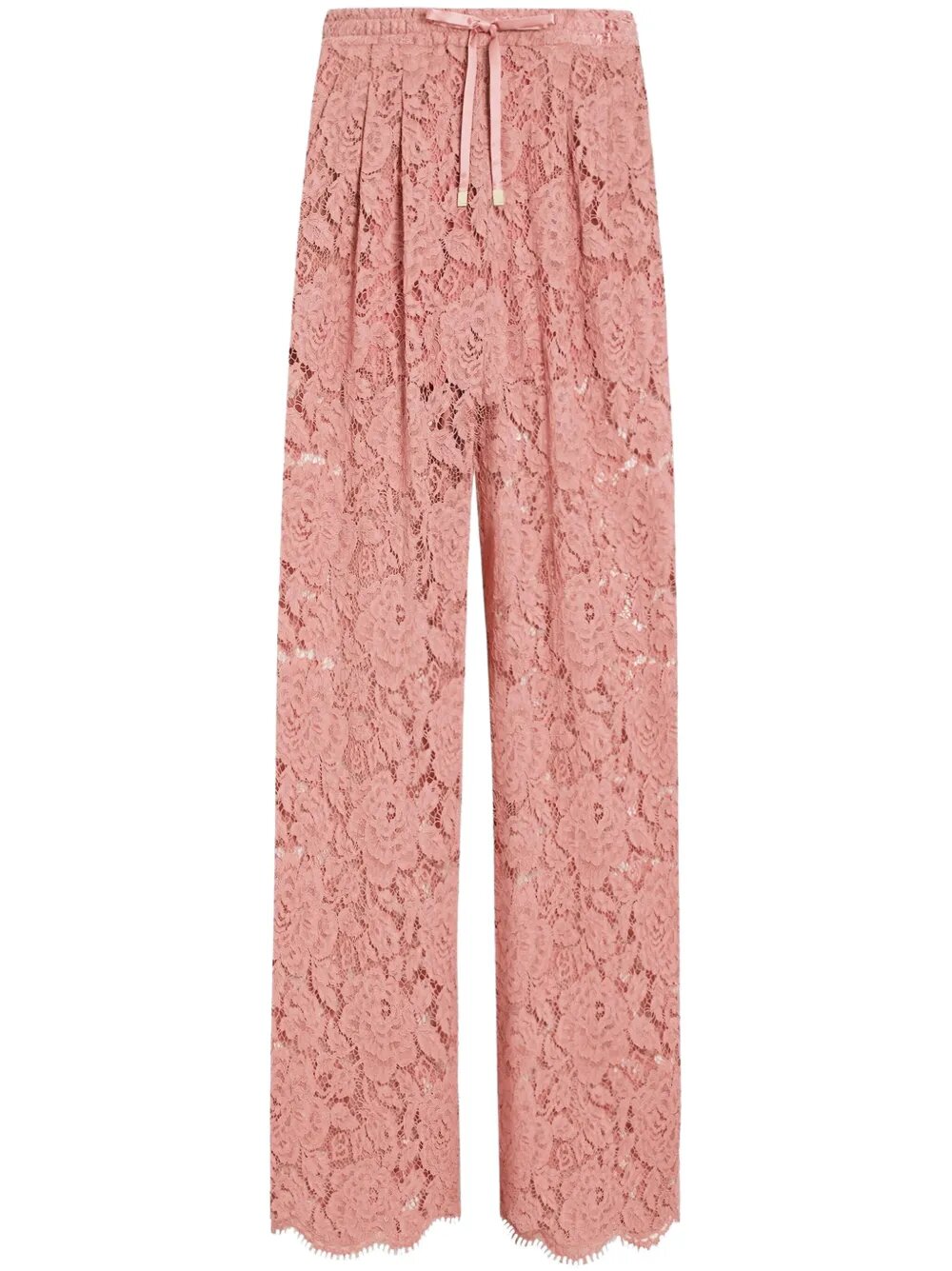Брюки DOLCE & GABBANA, размер 52, розовый