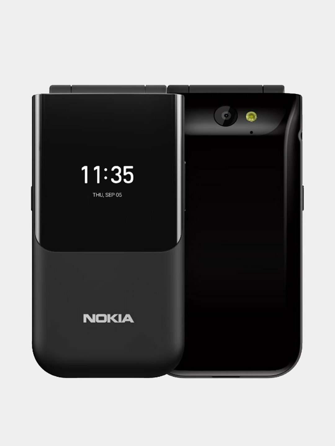Кнопочный телефон Nokia 2720 Flip TA-1170DS , две SIM-карты Black — фото 1