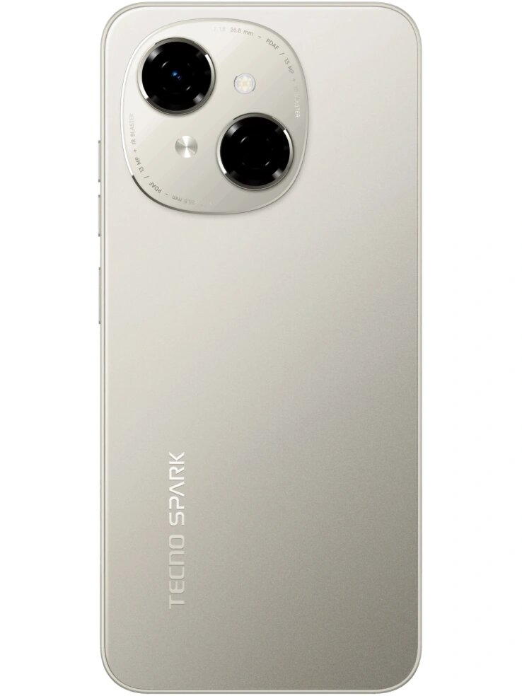 Смартфон Tecno Spark Go 1 3ГБ/64ГБ, золотой (kl4 64+3 titanium gold) — фото 1