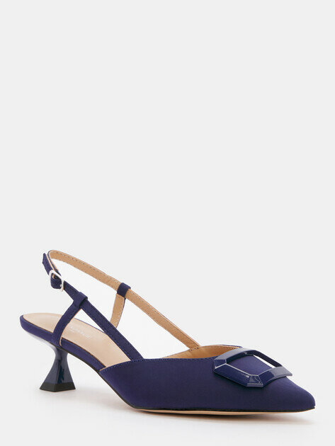 Туфли слингбэки TENDANCE, размер 38, dark blue