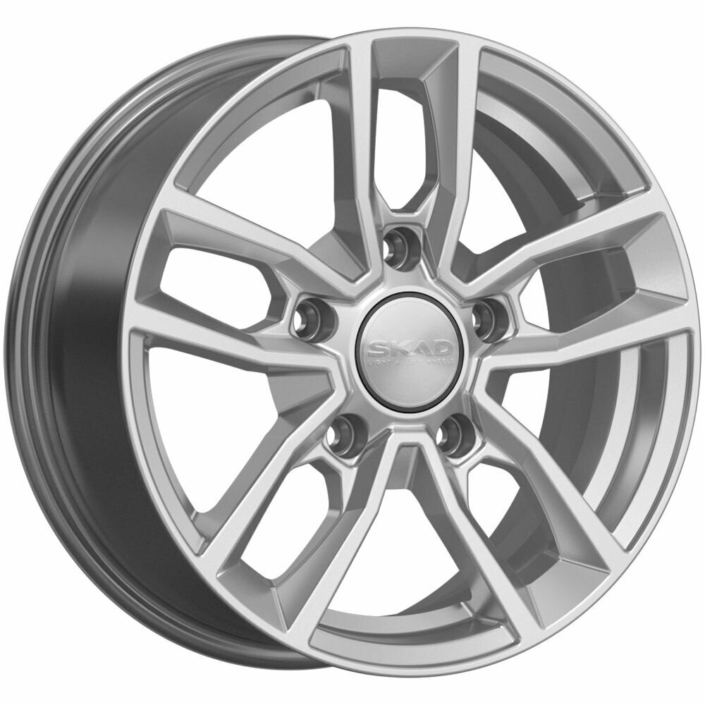 Литой диск Скад Вайсхорн 6,5x16 5*139,7 Et:40 Dia:98 toyota silver