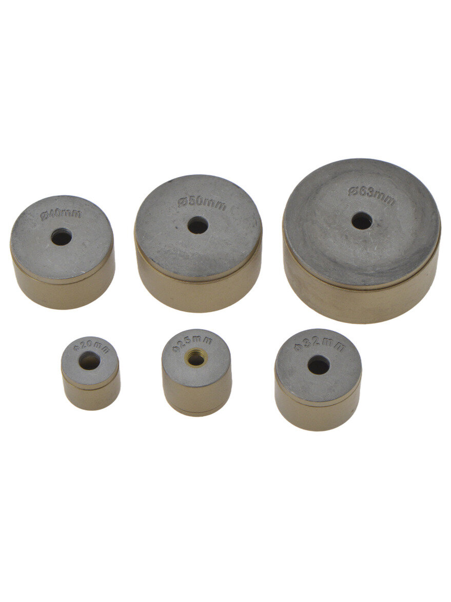 Комплект насадок (20мм 25мм 32мм 40мм 50мм 63мм) для сварочного аппарата PATRIOT PW 150 (20105143)
