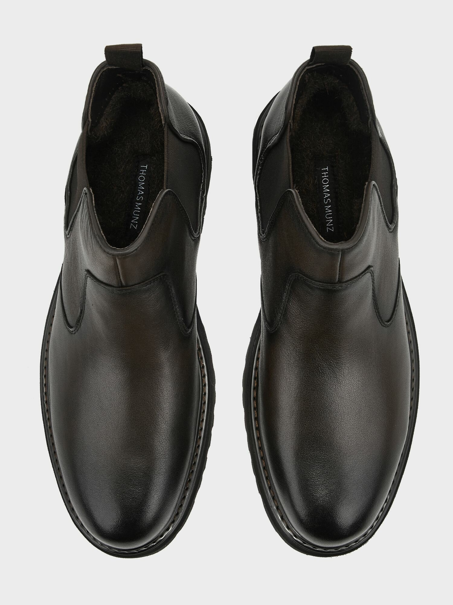 Ботинки челси Thomas Munz, размер 42, коричневый