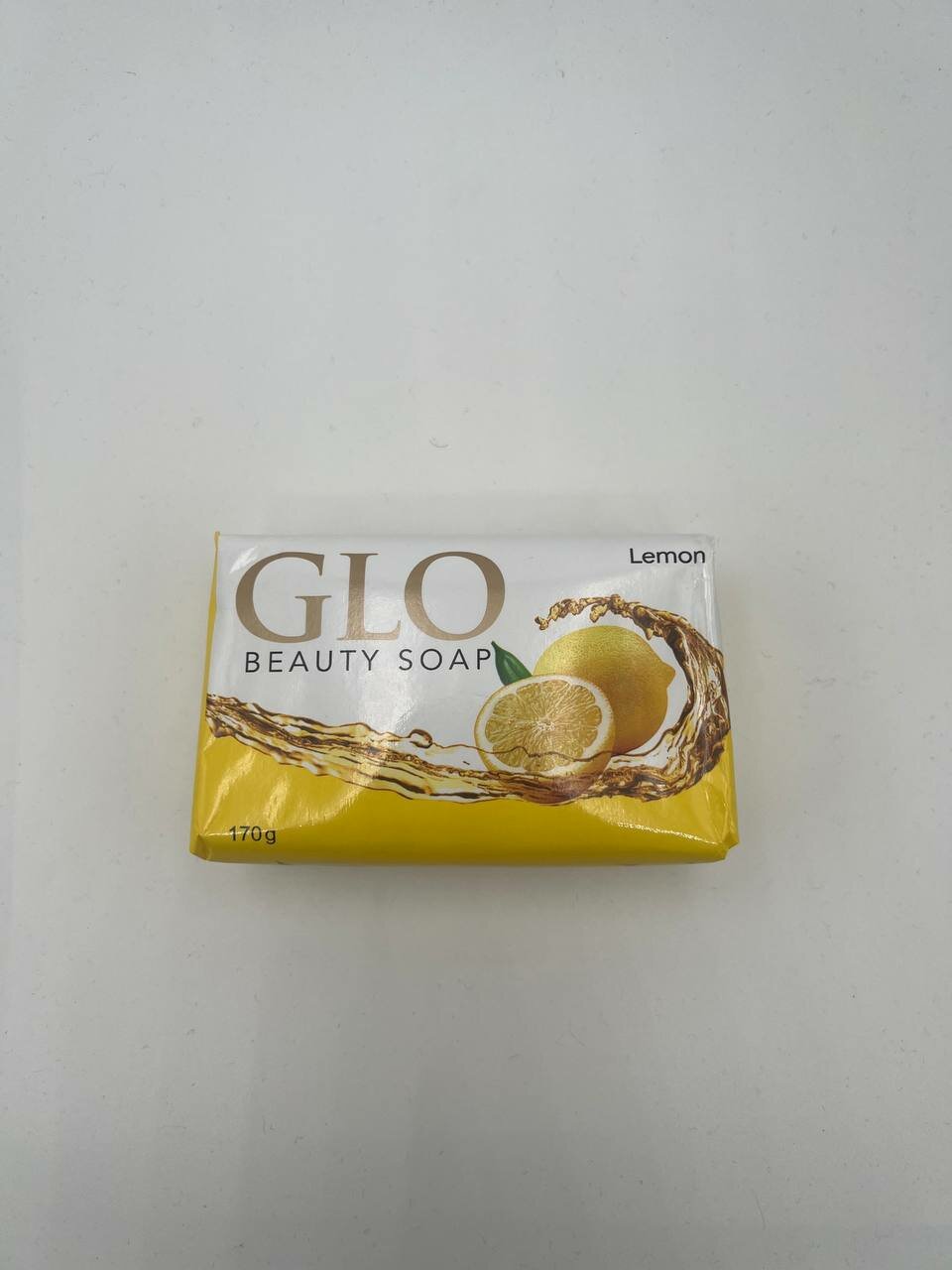 Туалетное мыло Glo Beauty Soap Лимон, с ароматом, для всех типов кожи, 170г